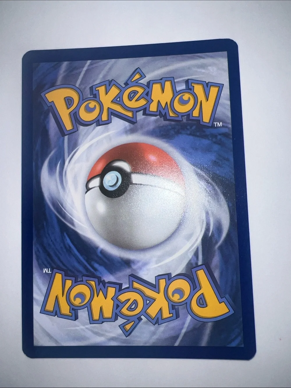 Pokemon Vanilluxe Holographic Ice Card - Light Blue